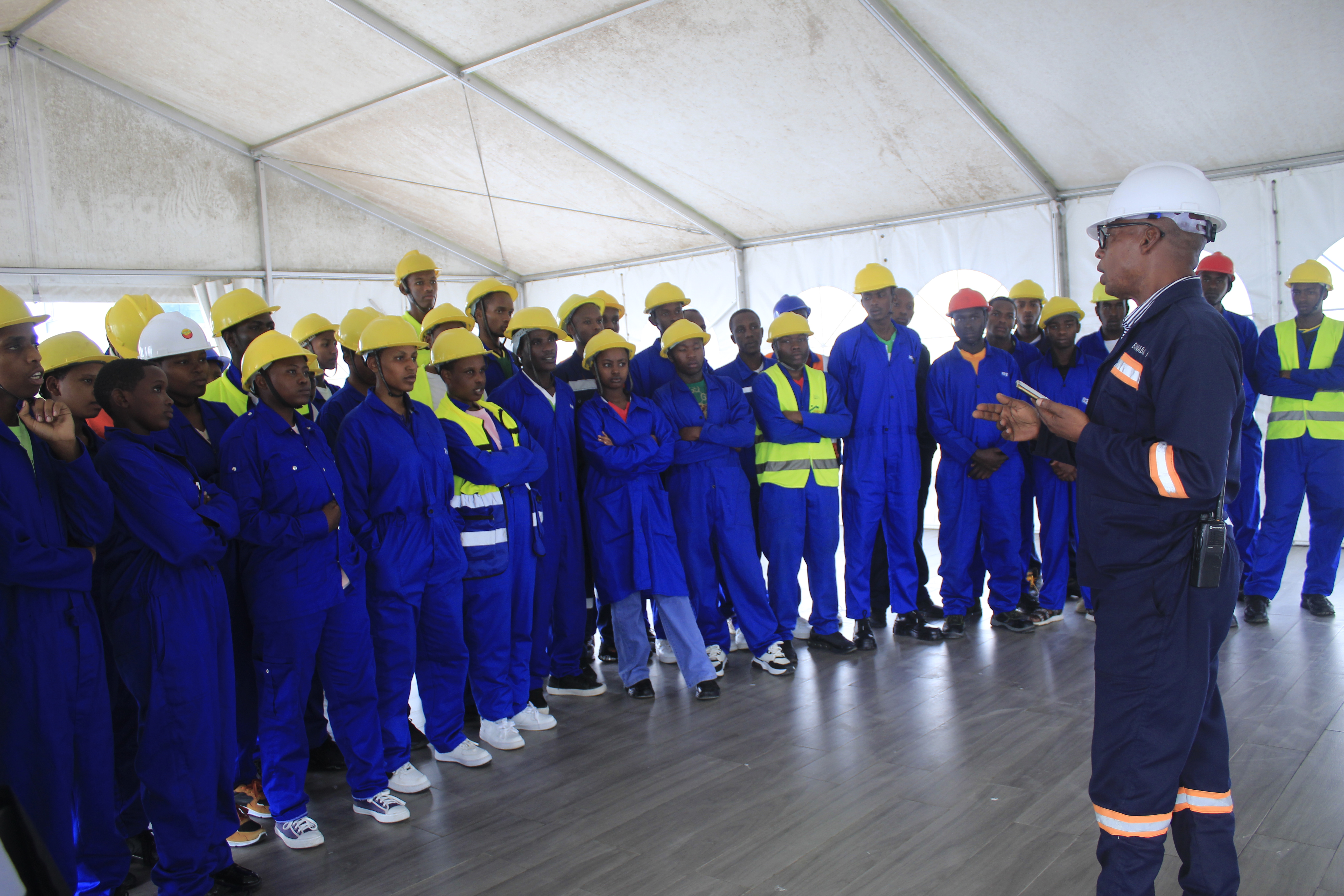 L5 ETE Students Explore Industrial Automation at Prime Cement, Musanze District